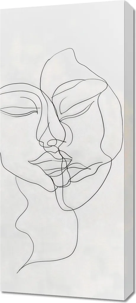 Image 40 x 90 cm La fugacité de l'être - Tableau d'art contemporain