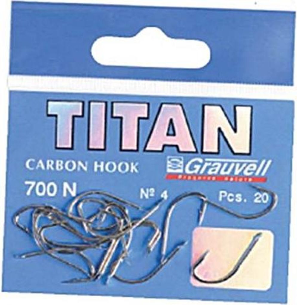 Grauvell Hook Titan Sorte: 610N Größe: 14 ungebundene Haken