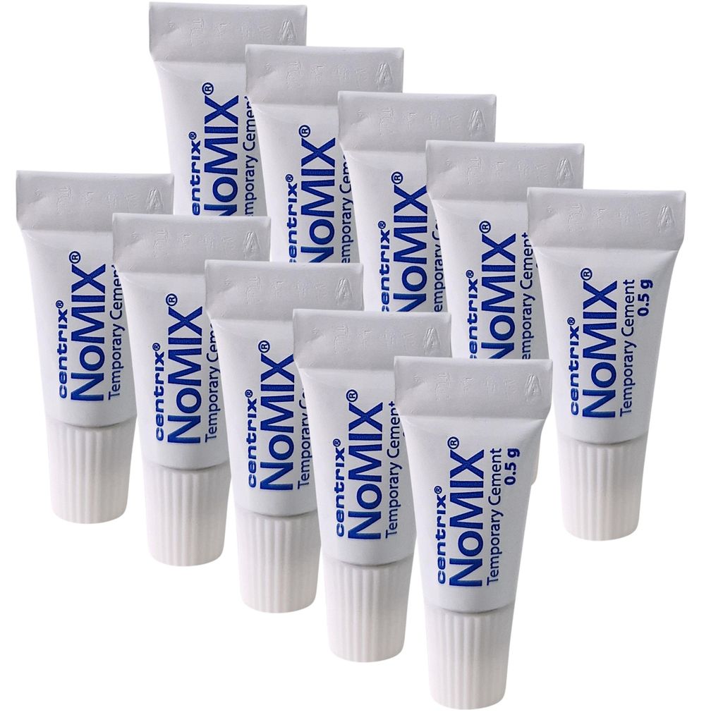 10x NoMix - Centrix - Provisorischer Zement 10x 0,5g Produktbild 
