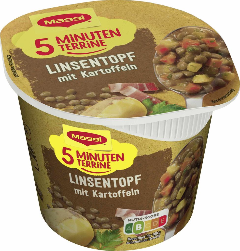 Maggi 5 minútový terinový hrniec so šošovicou, zemiakmi a Obrázok produktu 