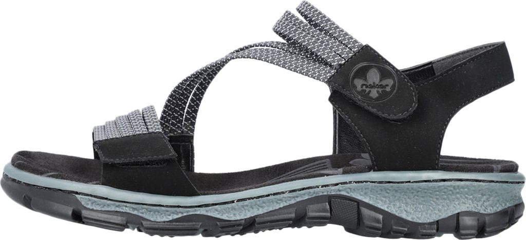 Rieker Damen Trekkingsandalen 68871-00 Schwarz Gr.41 Produktbild 