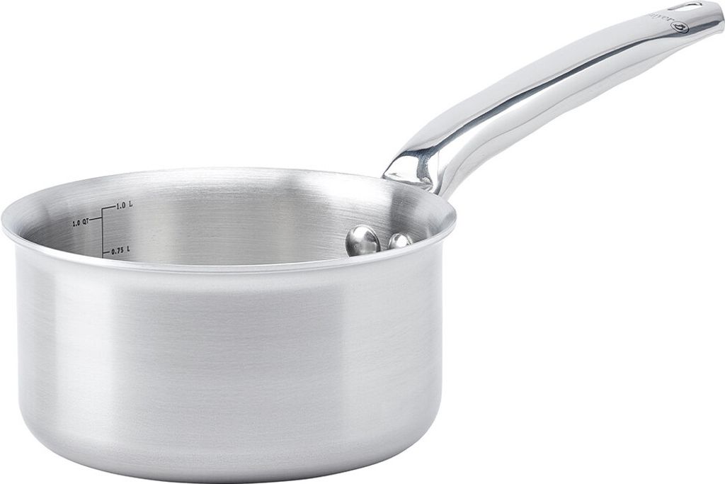 STIELPAN 1 liter, roestvrij staal, pan met steel, geschikt Productafbeelding 
