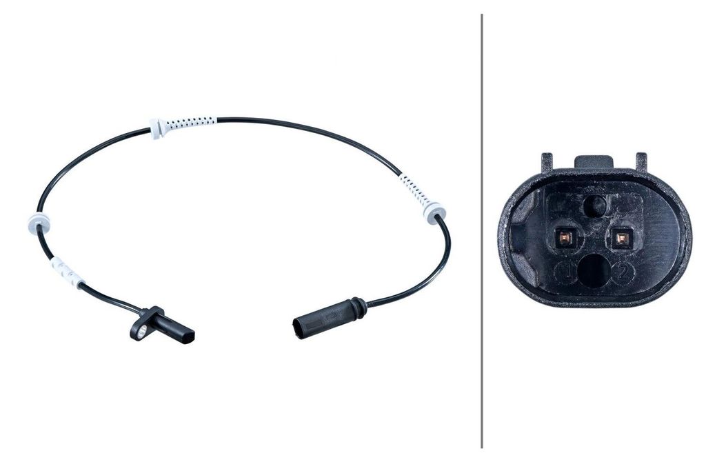 Sensor Raddrehzahl 2-polig Hallsensor 792 mm Kabel HELLA für BMW iX