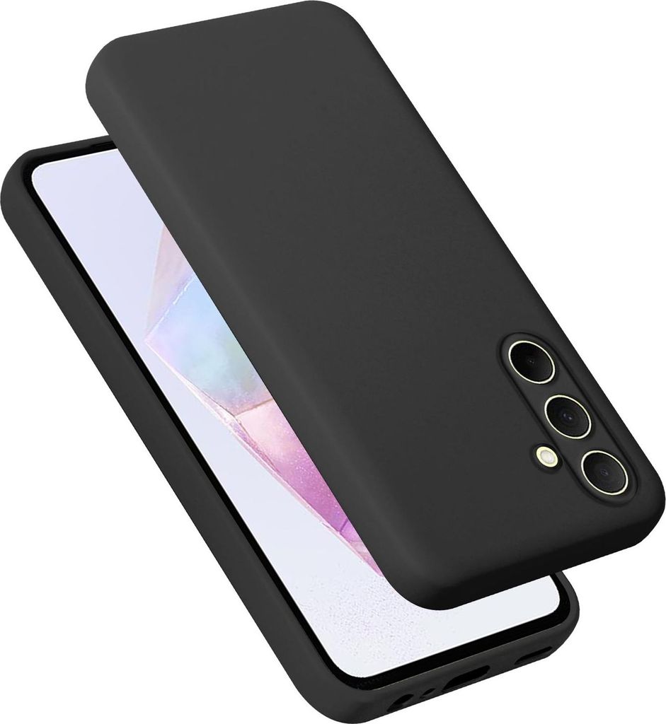 Cadorabo Hülle für Samsung Galaxy M35 Hülle Silikon Handyhülle Case aus flüssigem Silikon, Kratzfeste und stoßfeste Schutzhülle für Samsung...