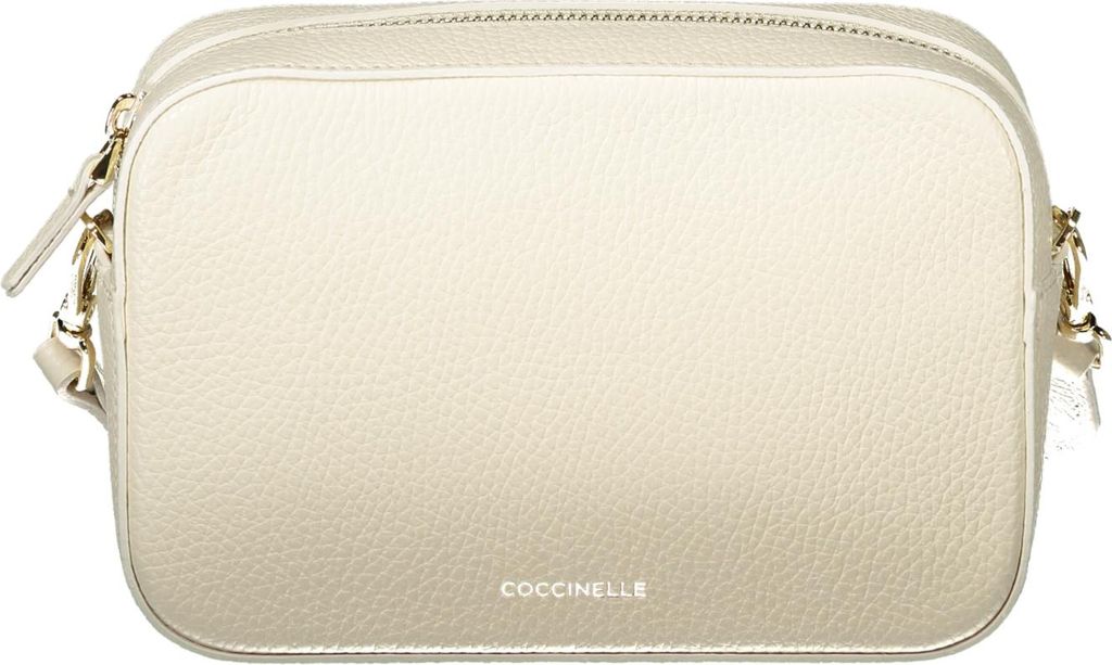 Coccinelle Tebe - taška přes rameno S 19 cm (perlově bílá) Obrázek produktu 