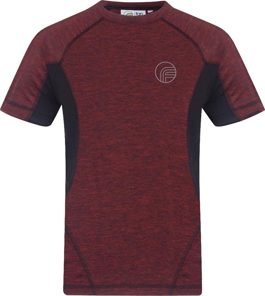 Fan Originals - T-Shirt für Jungen, Polyester GF963 (122) (Rot)