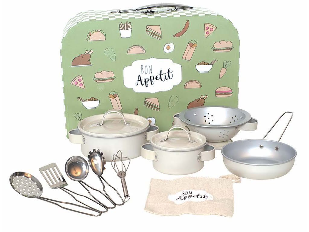 Jabadabado Küchenset Guten Appetit Silber  Silber One Size Produktbild 