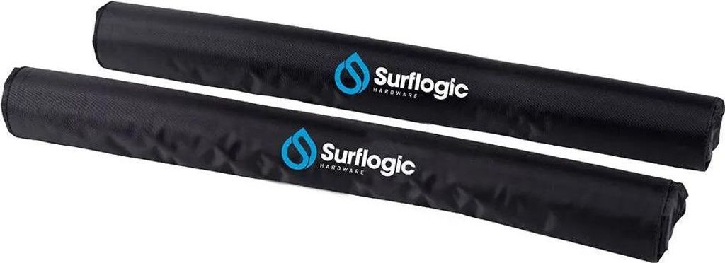 Surflogic Runder Gepolsterter Dachträger-schutz Schwarz 70 cm Schwarz 70 cm