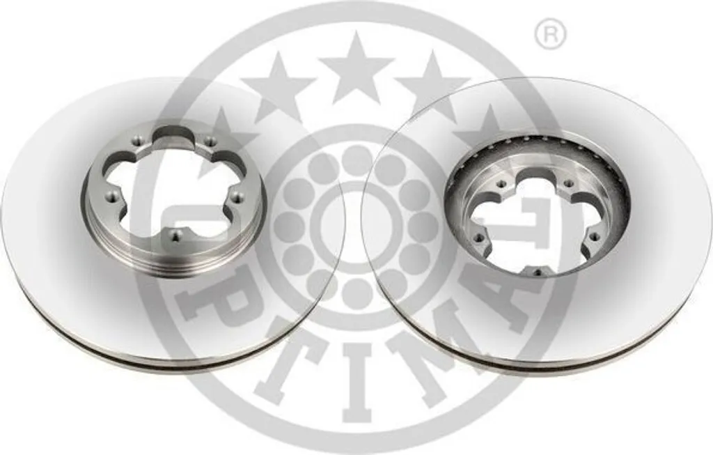 2x Disques de Frein Avant OPTIMAL BS-9272HC pour Ford Tourneo Custom