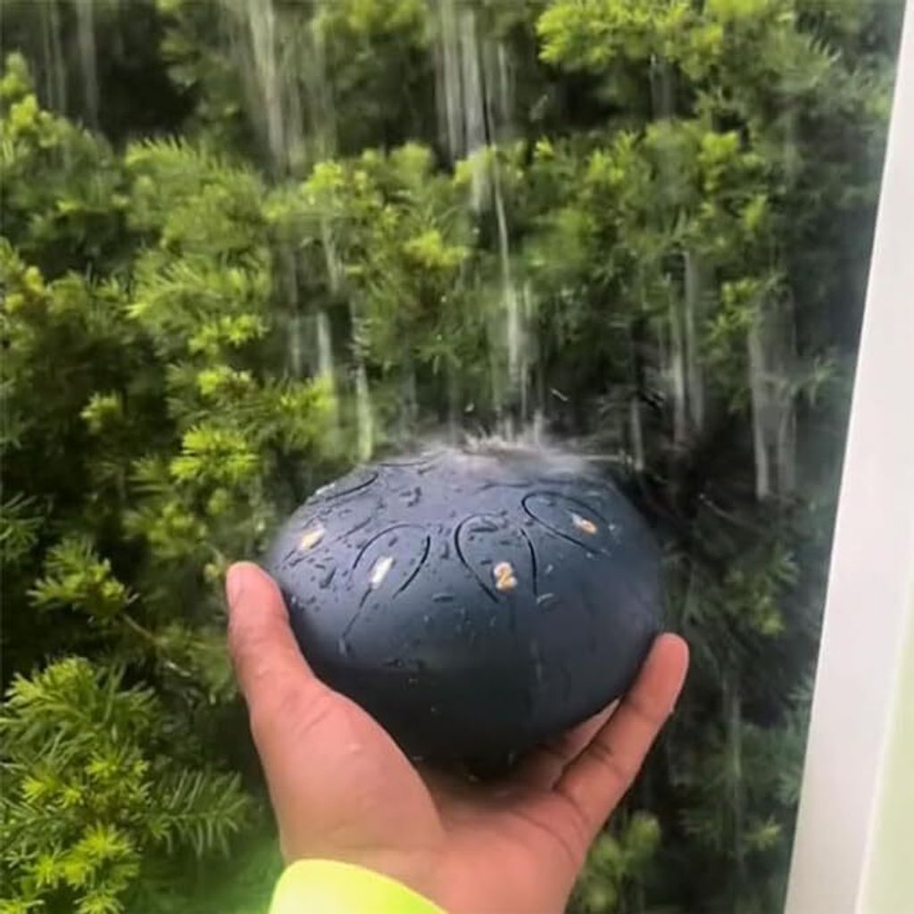 Regen Drum für den Außengarten, Chakra Drum für Regen im Produktbild 2