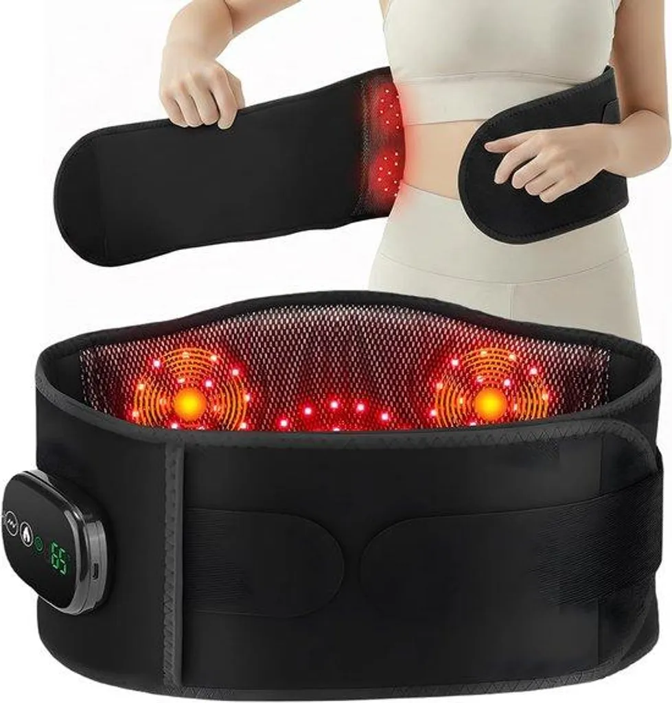 Ceinture pour le dos chauffante : soulagement et massage lombaires