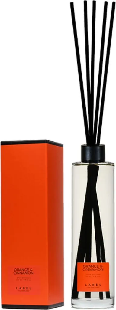 Bastoncini profumati Label Arancia Cannella 200 ml