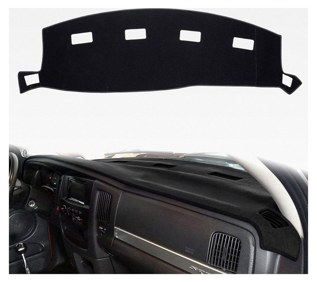 Armaturenbrett-Matte, kompatibel mit Dodge Ram 1500 (2002-2005) und 2500-3500 (2003-2005), passgenaue Abdeckung, einfache Montage