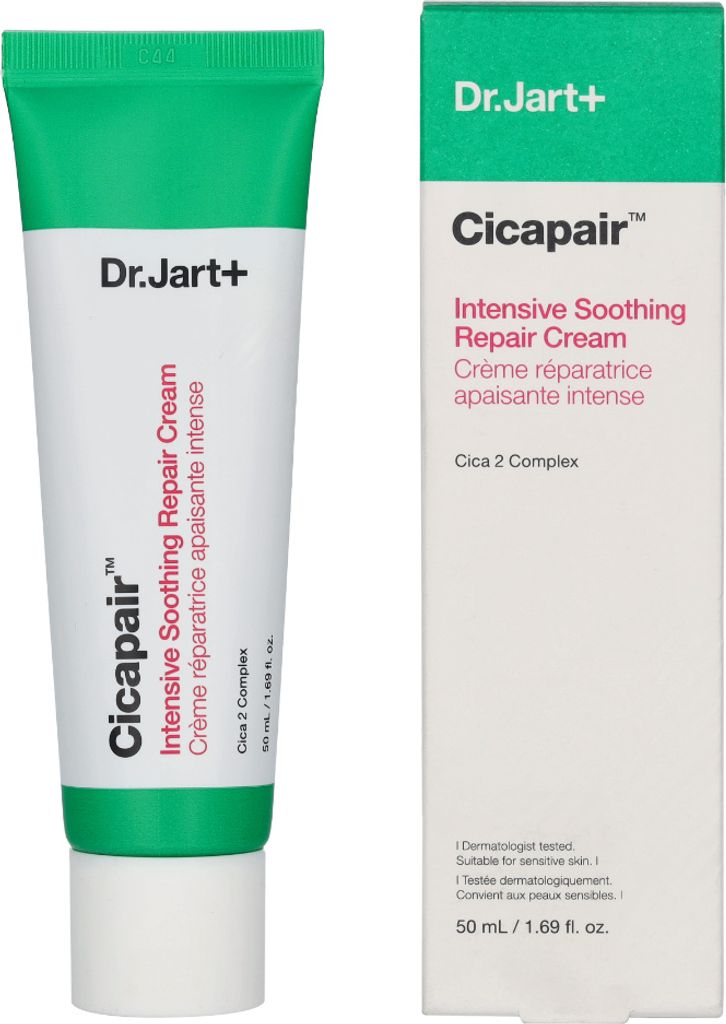 Dr.Jart+ Cicapair Intensive Soothing Repair Cream, Tages- & Produktbild 