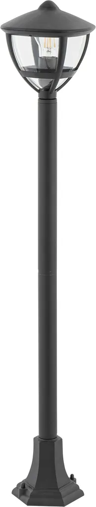 Lampadaire d'extérieur pour terrasse moderne - Balisage noir AMELIA