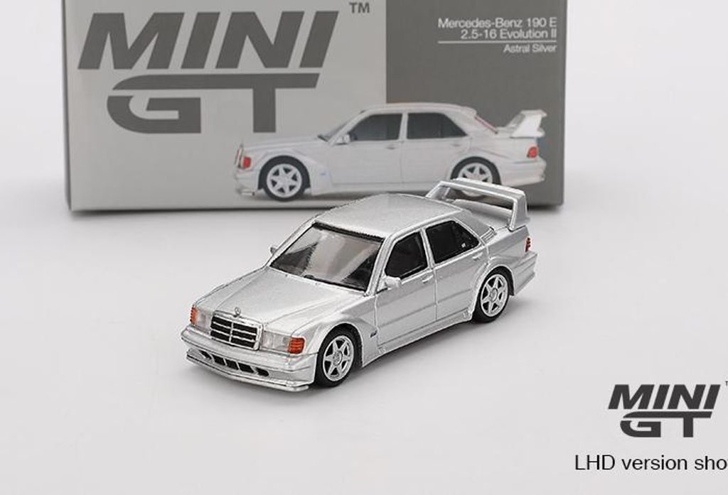 Mercedes-Benz 190E 2.5-16 Evolution II Astralsilber- Mini Produktbild 
