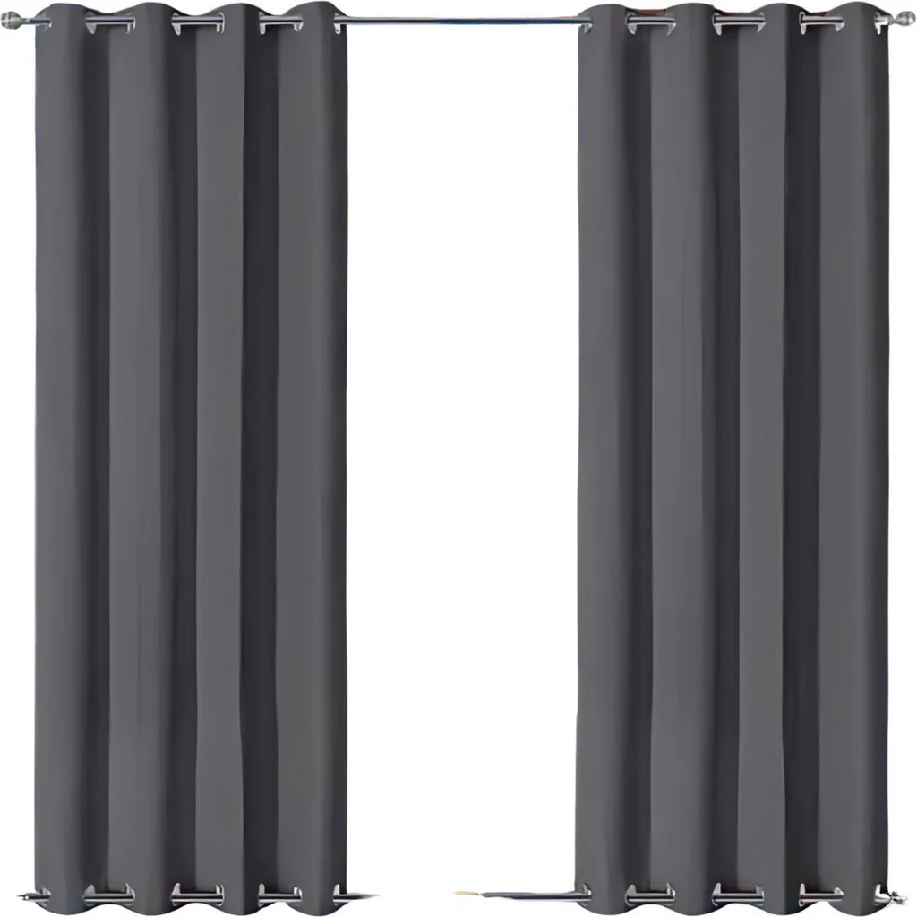 Rideaux d'extérieur occultants pour pergola et balcon 140x213 cm