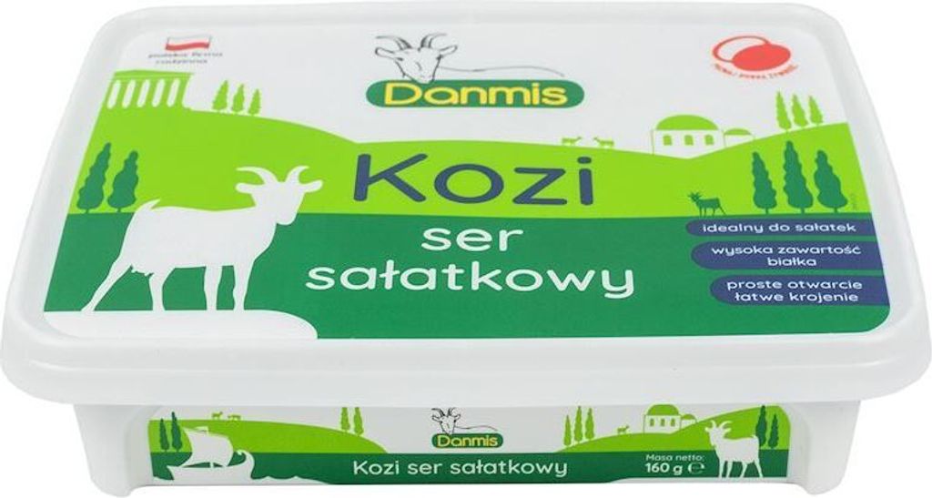 Danmis Ziegenkäse-Feta für Salate 160 g Produktbild 