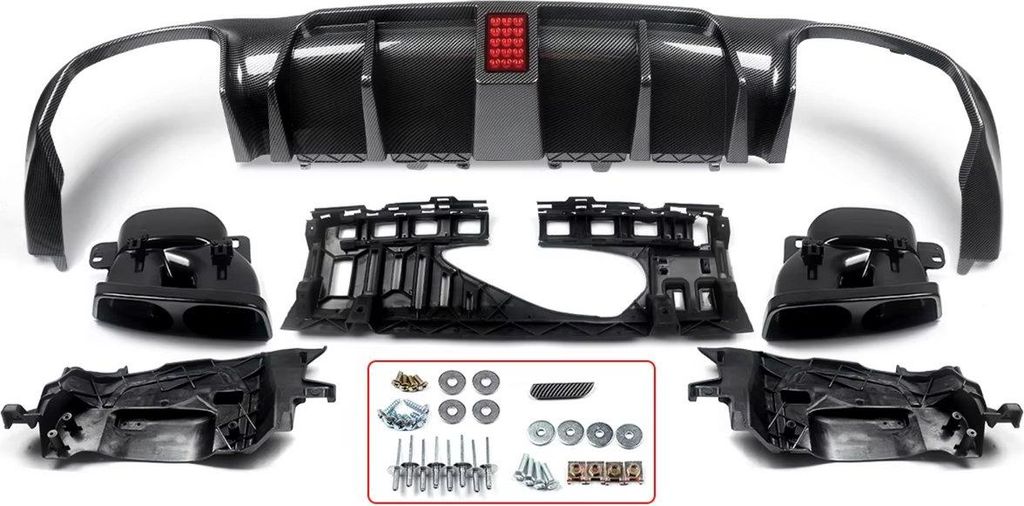 Vorstoßstangen-Diffusor Lippe – Für Mercedes W213 E300/E400 (2016-2020) – AMG E63 Stil – Autozubehör