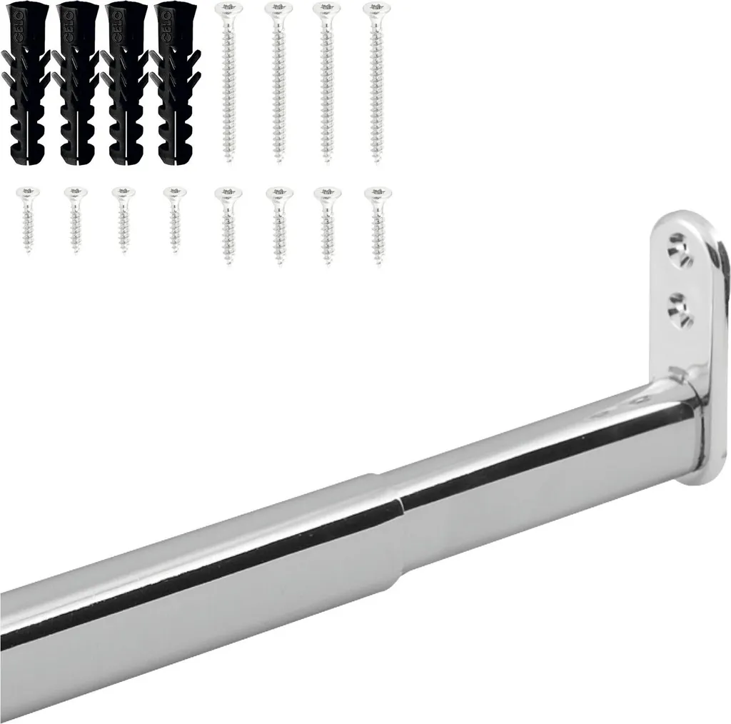 Asta Appendiabiti Regolabile 60-90 cm Vasalat - Ideale per Guardaroba Ospiti