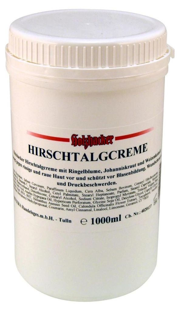 Crema per la cura del corpo Hirschtalgcreme di Holzhacke Immagine del prodotto 