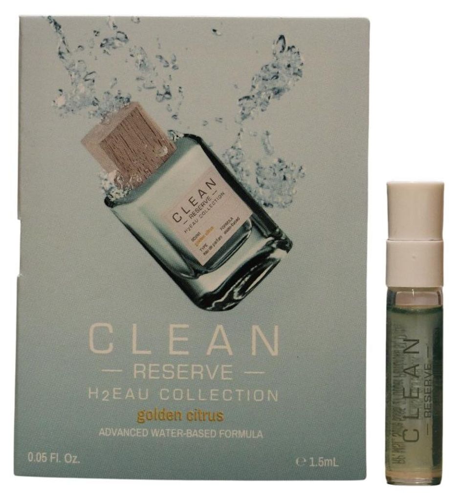 Clean, H2Eau Golden Citrus, Eau de Parfum, unisexe, flacon Image du produit 