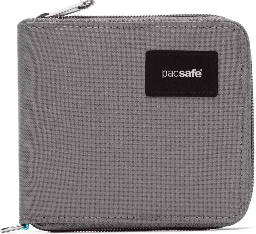 Protection anti-piratage : Porte-monnaie Pacsafe RFIDsafe Zip Stone taupe