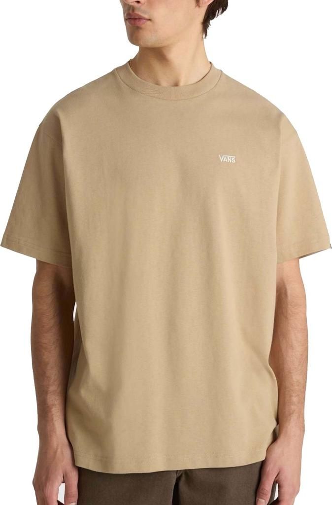 Vans T-shirt VN000P1P4MG1 in Brown color size small