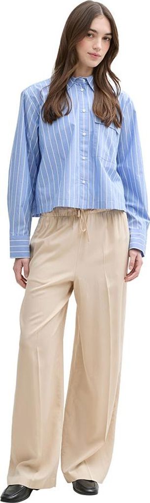 Tom Tailor Paperbag Wide Leg Hosen Blau 2XL Frau Blau 2XL