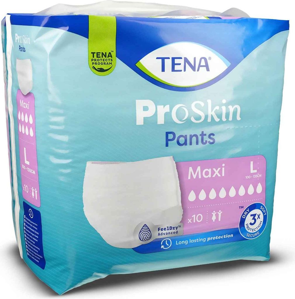TENA Pants PROskin Maxi L, (4x10pz), Immagine del prodotto 