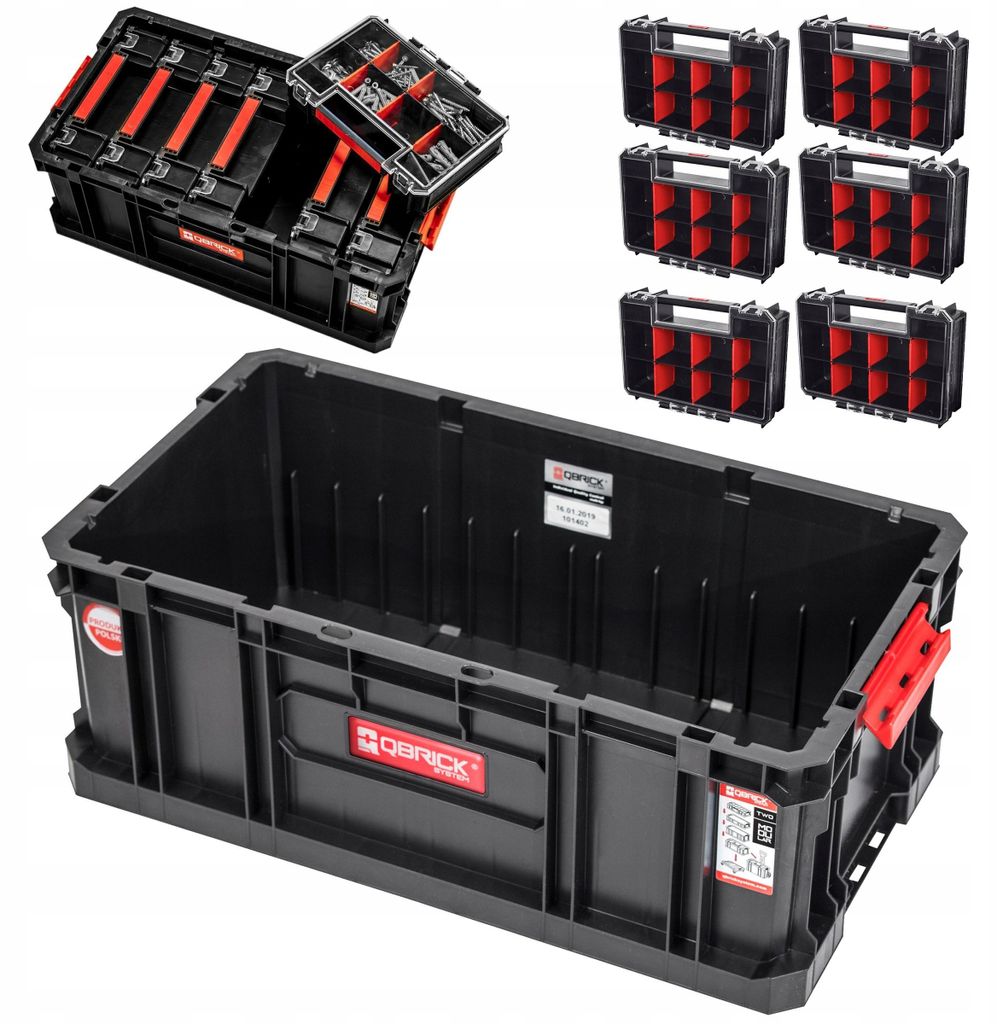 Qbrick System Two Box 200 + 6 X Organizer Obrázek produktu 