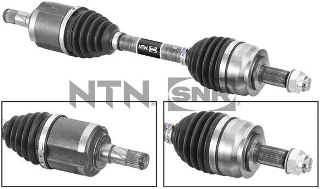 Arbre de transmission robuste SNR DK58.011 acier renforcé gauche