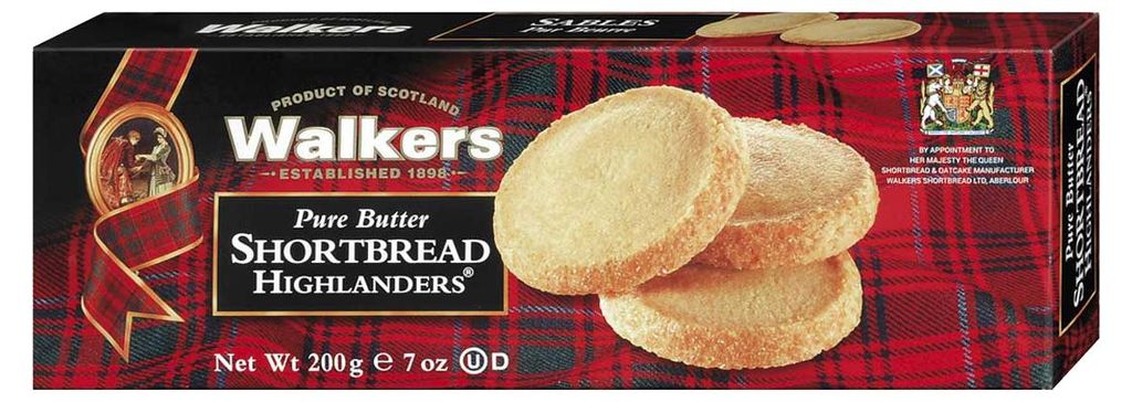 Złote kruche herbatniki maślane Walkers Highlander 200g Zdjęcie produktu 
