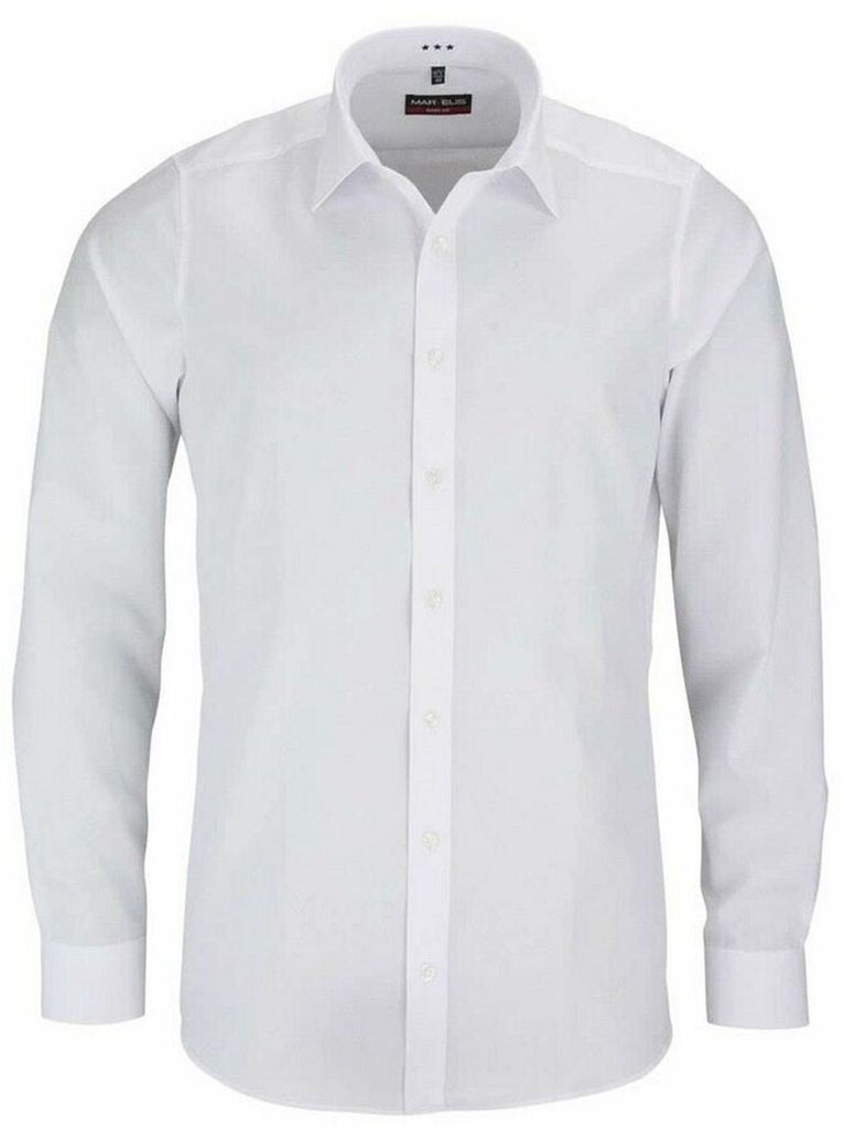 Marvelis - Body Fit - Herren Langarm Hemd, (679964), Größe:42, Farbe:Champagner (20)