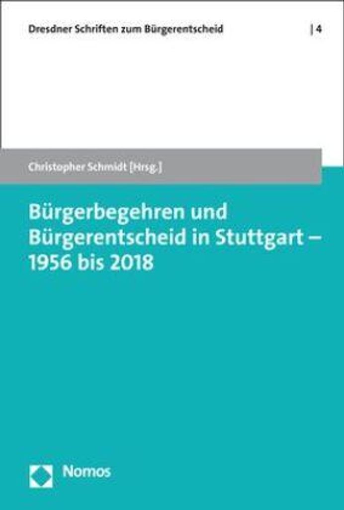 Bürgerbegehren und Bürgerentscheid in Stuttgart - 1956 bis 2018