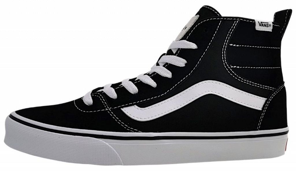 Vans Ashwood Hi Decon Wildleder-Sneaker, Schwarz 42 EU Produktbild 