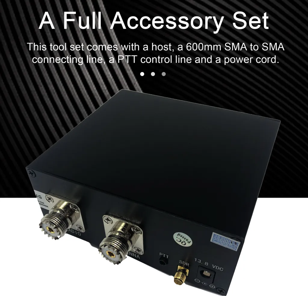 Commutateur SDR pour émetteur radio 100W : protection et réception