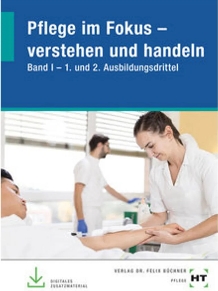 Guide Pflege im Fokus avec fiches pratiques et schémas cliniques