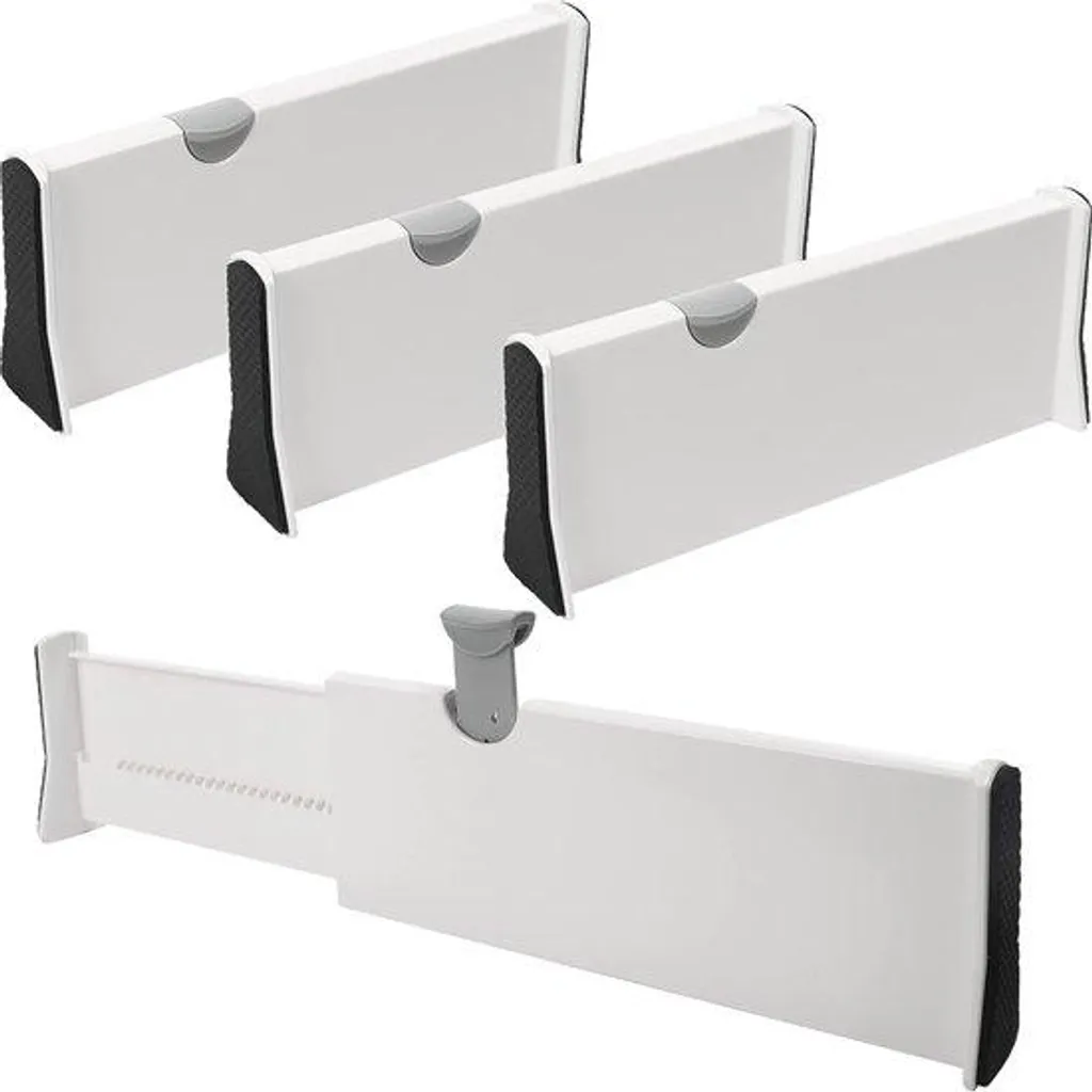 Organisateur tiroir cuisine en inox grand format pour ustensiles XL