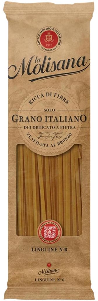 18x La Molisana Pasta - Integrale Linguine N.6 - 500g