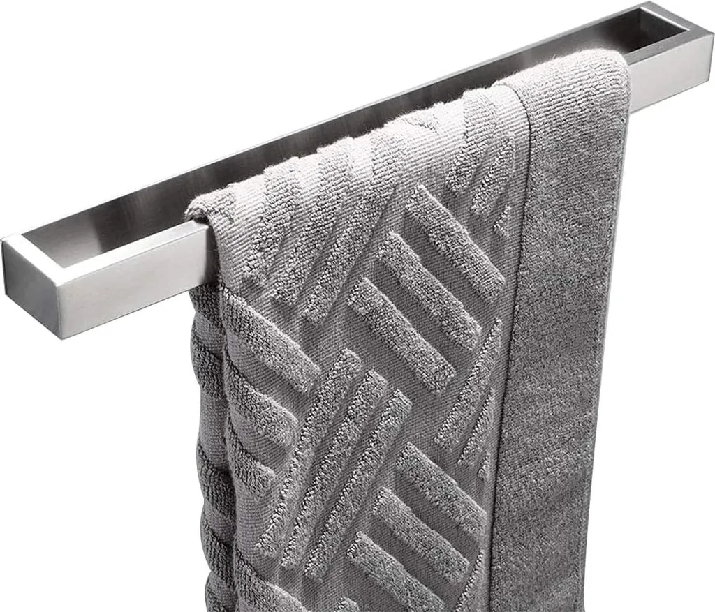 Flybath Porte-Serviettes 40 cm en Acier Inox SUS 304 Argent Brossé