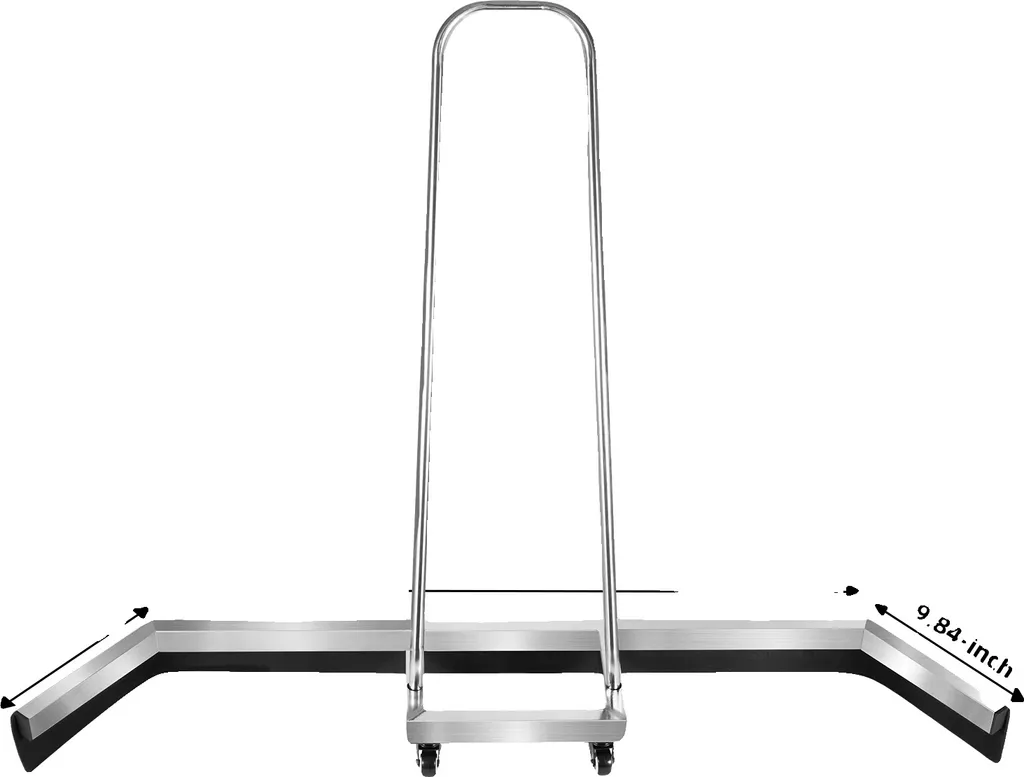 Essuie-glace terrain de basket extérieur pour évacuation d'eau inox