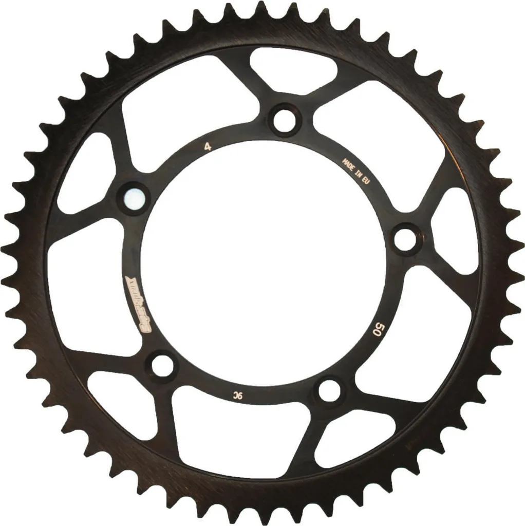 Pignon de Transmission Haute Résistance 50Z Supersprox 420 Acier Noir