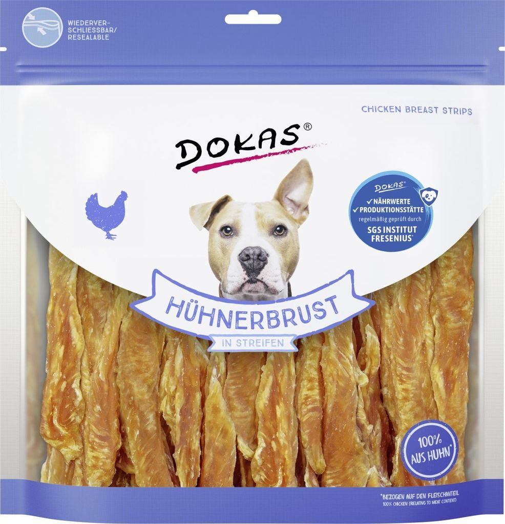 Dokas Hühnerbrust in Streifen 900 g Produktbild 