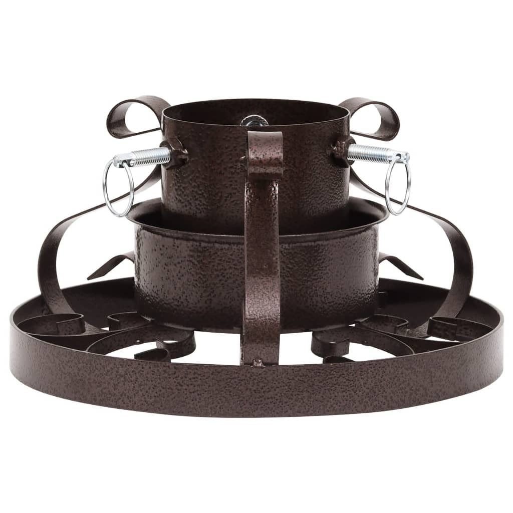 vidaXL Stojan na vánoční stromek Antique Copper 29x29x15,5 Obrázek produktu 