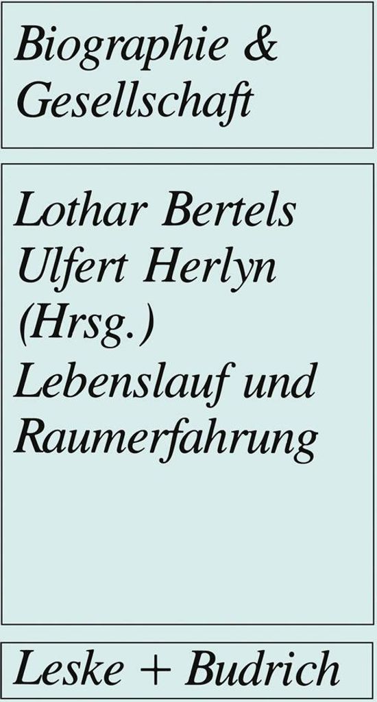 Lebenslauf und Raumerfahrung
