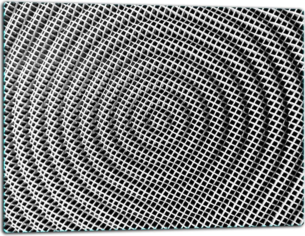 Glasschneidebrett Herdabdeckplatte Glaskeramikkochfeld Universal 52x40 cm Muster