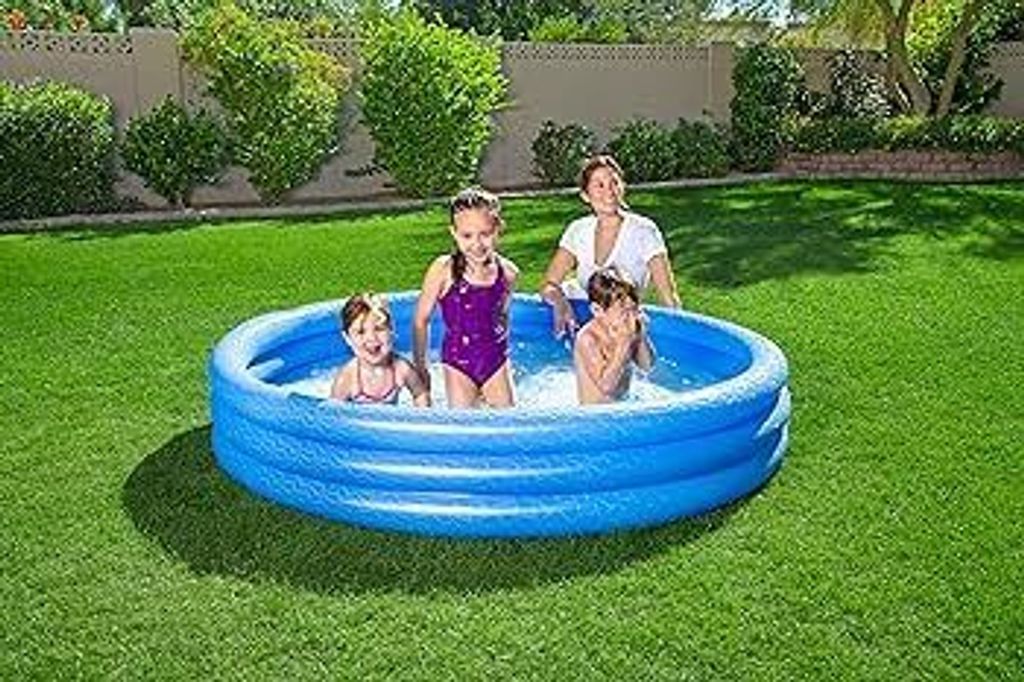 Bestway-Pool rund - 122x25 cm - blau - Kinderbecken / Produktbild 