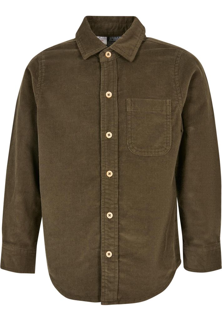 Boys Corduroy Shirt olive 122/128