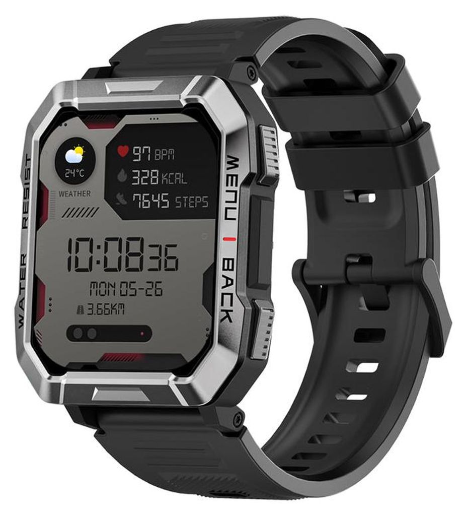 Blackview W60, 2.01inch HD,900mAh Battery, LED Flashlight & Compass Function, 24-hour SpO2 Detection + Heart Rate Monitoring, Monitor Sleep sta...
